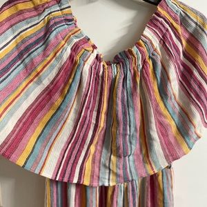 Off the shoulder spring dress